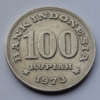 Индонезия 100 рупий, 1973