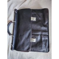 Кожаный портфель из Турции