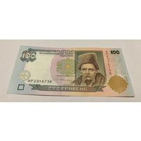 100 гривен Ющенко серия АР с рубля