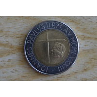 Ватикан 500 лир 1983 с 1 руб