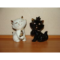 Кошка, кот фарфор