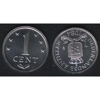 Нидерл. Антильские о-ва __km8a.3 1 цент 1984 год (_8 ТОРГ ЛЮБОЙ