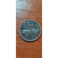 Исландия 1 крон 2011