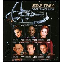 2015 Гайана 9155-9160KL Фильм Звездный путь 17,00 евро