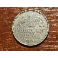Германия 1 марка 1974