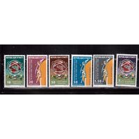 Гаити-1965 (Мих.812-817) * (след от накл.) , Выставка(полная серия)