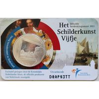 Нидерланды 5 евро 2011 год "Живопись"