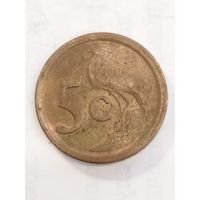 ЮАР 5 центов 1992