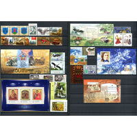 Беларусь - 2005г. - Полный годовой набор - полная серия, MNH, 1 марка с пятнышком на лицевой стороне [Mi 575-612] - 27 марок, 5 блоков