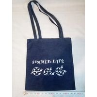 Сумка шоппер Summer Life джинс