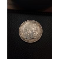 5 марок 1936 (A-Берлин). Отличные, серебро 0,900. С рубля,без мц!
