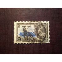 Британская колония Золотой Берег 1935 г.Король Георг VI и Виндзорский замок./07а/