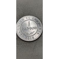 Боливия 1 боливиано 2010