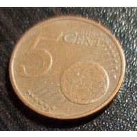 Австрия. 5 евро центов. 2002.