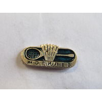 Знак. Значок. "Могилев". "Теннис". Олимпиада. Ретро СССР 1980г.