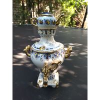 Самовар сувенирный Гжель.