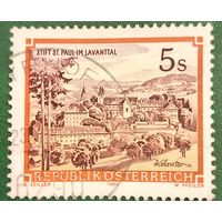 Австрия 1984. Бенедиктинский монастырь Санкт-Пауль в Лаванттале