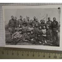 Фото  групповое женское РККА ww2    41-45г подписано!