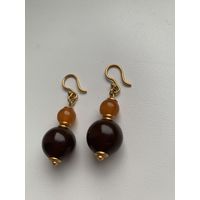 Янтарь. Серьги янтарные