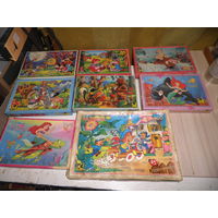 Картины Puzzle (Пазлы) разные.С рубля.