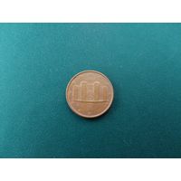 1 евроцент Италия.