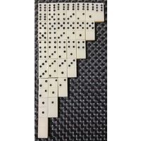 Домино дорожное СССР карболит 1950-60 года.