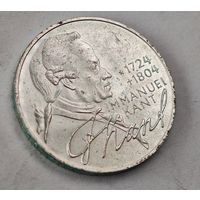 1974 год Германия 5 марок     серебро