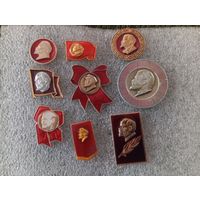 Значки Ленин