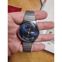 Часы ракета вечный календарь, на ходу