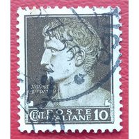 Италия, 1929 г., император Октавиан Август, стандартный выпуск