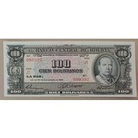 100 боливиано 1945 года - Боливия - UNC