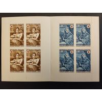 Франция. 1969г. Буклет. В пользу красного креста.