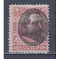 [1966] Перу 1894. Надпечатка портрета. БЕЗ КЛЕЯ.