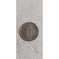Чехословакия 50 геллеров 1979