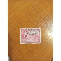 1952 Британская колония Золотой Берег поезд железная дорога королева (4-2)