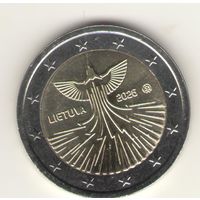 2 евро 2026 г. Энергетическая независимость Литвы