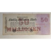 1923 год Германия 50 000 000 марок