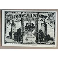 Германия, нотгельды, 75 пфеннигов 1921 год, Пачкув (Patschkau) Польша,