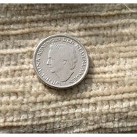 Werty71 Нидерланды 10 центов 1948 Рыба