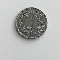 1 рехсмарка(1934г.) М.Д.(D) Никель.