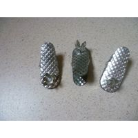 Держатель для елочной свечи, прищепка