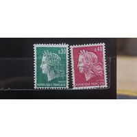 РАСПРОДАЖА ФРАНЦИЯ 1969г. Полная серия. Гаш.