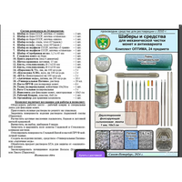 Шаберы набор для чистки и реставрации