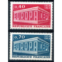Франция - 1969г. - Europa CEPT - 2 марки - полная серия, MH [Mi 1665-1666]. #2-Fr-49-A-1