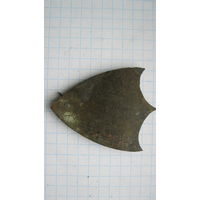 Старинная накладка. Бронза, литье.