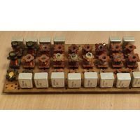 Реле Рэс10 .Одним лотом 14 шт на плате