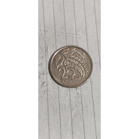 Тринидад и Тобаго 25 цент  2015