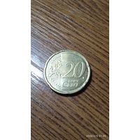 Нидерланды 20 евроцентов 2022