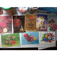 Чистые открытки СССР , С 8 Марта ! , по 1 рублю за штуку .