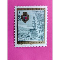 Австрия. Герб города. ( 1 марка ) 1984 года. 2-19.